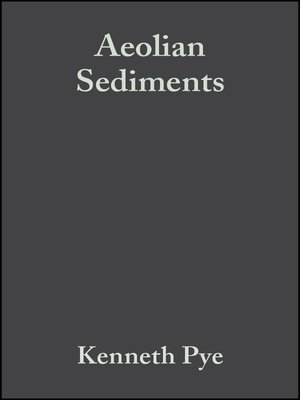 cover image of Aeolian Sediments